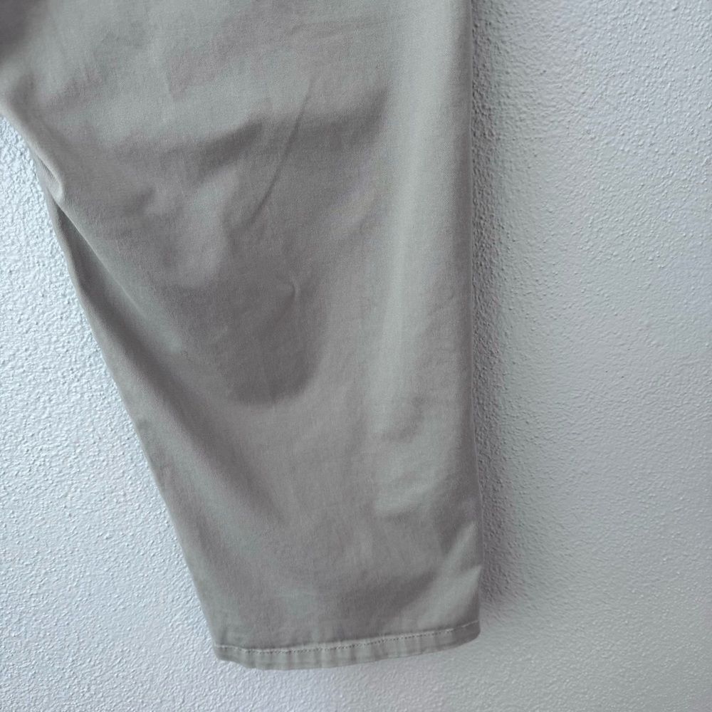 Hearts of Palm Tan Cream Capris Elastic Waist Cotton Pants SZ 14P - Picture 4 of 15